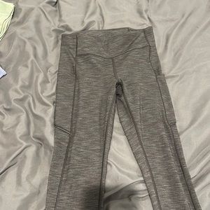 Lulu lemon leggings with side pockets